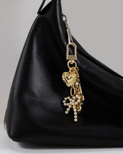 Pearl Bow Baroque Bag Charm