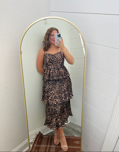 Chanel Tiered Midi Dress