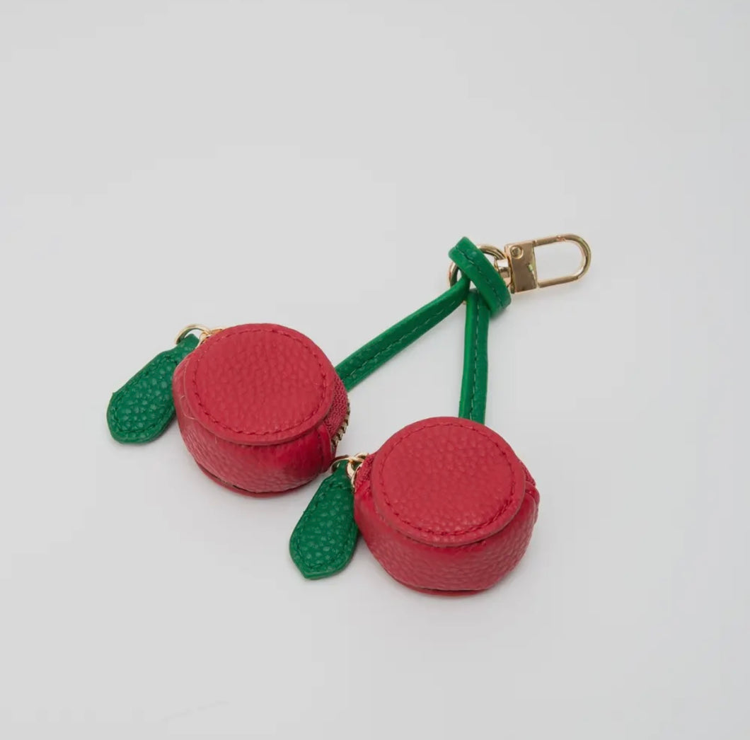 Cherry Bag Charm