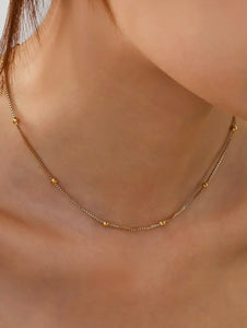 Curb Chain 18k Gold Dipped