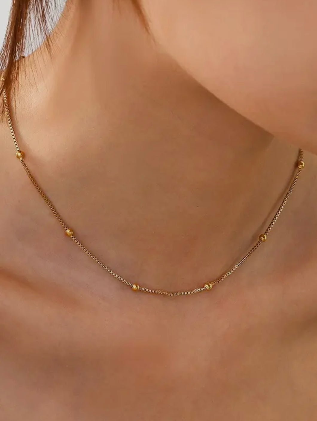 Curb Chain 18k Gold Dipped