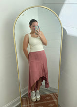 Flowy Dusty Rose Skirt