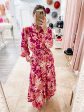 Spring Petal Maxi Dress