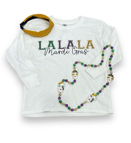 Kids LA LA LA Mardi Tee