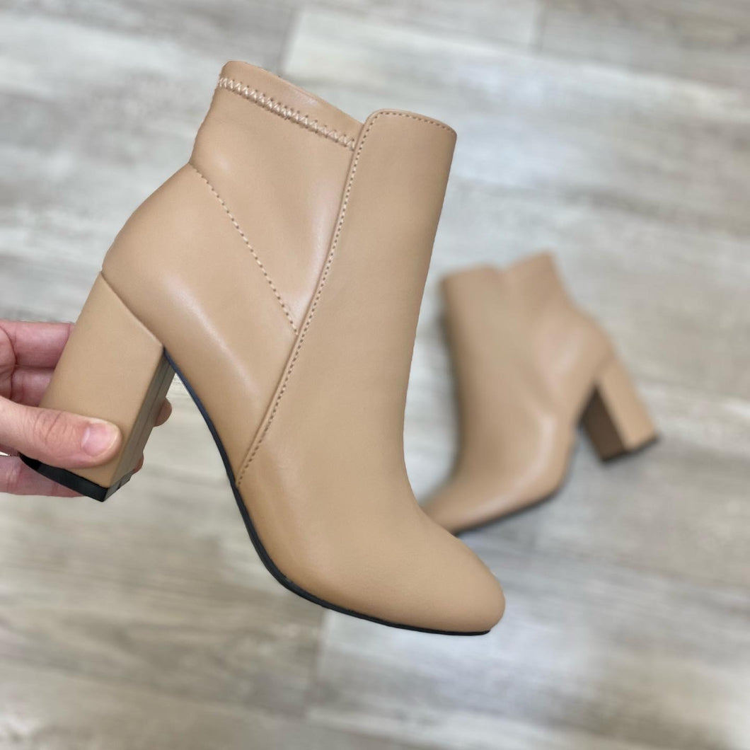 MIA Nude Booties